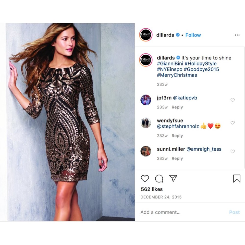 Gianni Bini Sequin Holiday Black Gold Dress